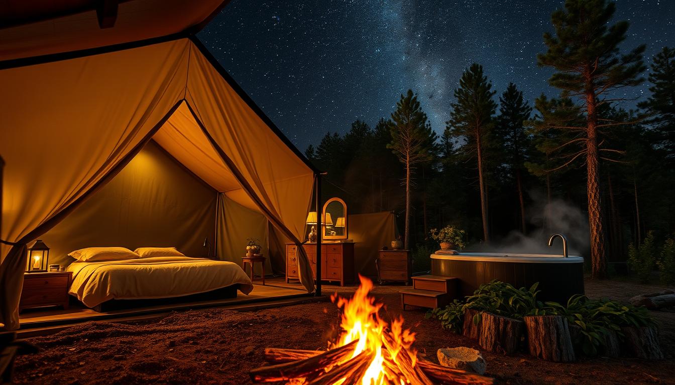 Camping Glamour