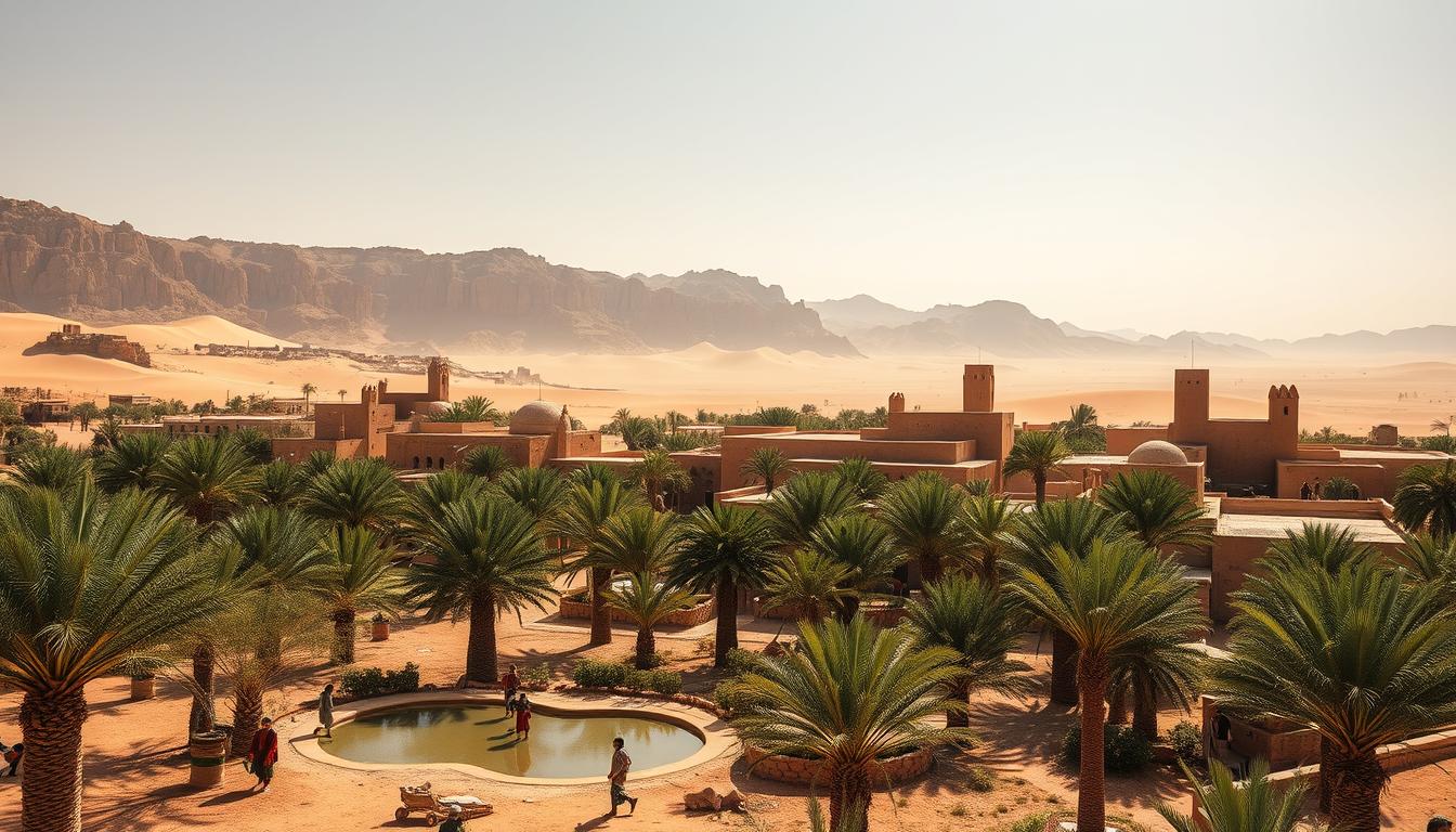 oasis du Sahara algérien